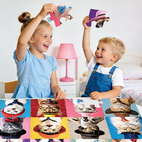 IFLOVE educational puzzle improves logic and hand-eye coordination during play