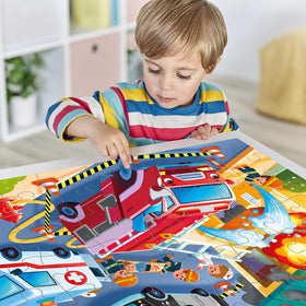 IFLOVE educational puzzle promotes cognitive skills and hand-eye coordination