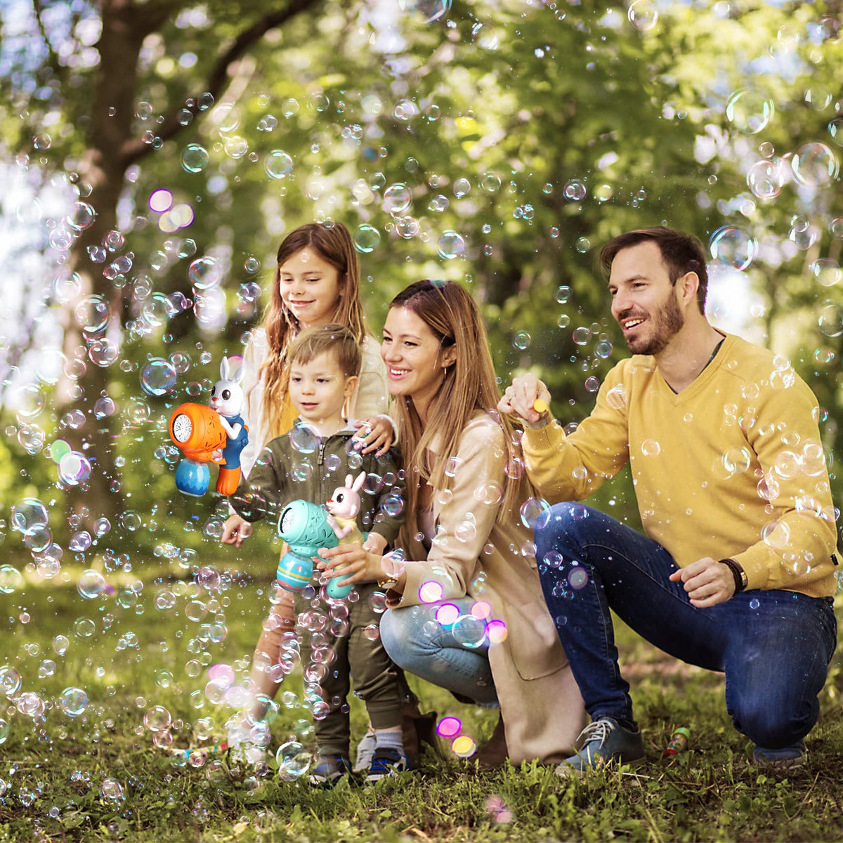 IFLOVE ergonomic ABS handle ensures secure grip during playtime