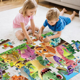 IFLOVE family-time puzzle assembly fosters parent-child bonding during shared play.