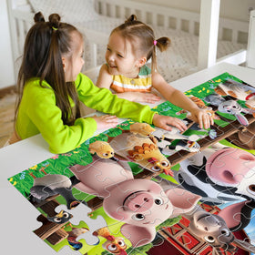 IFLOVE farm animal puzzle makes a thoughtful gift for birthdays and holidays