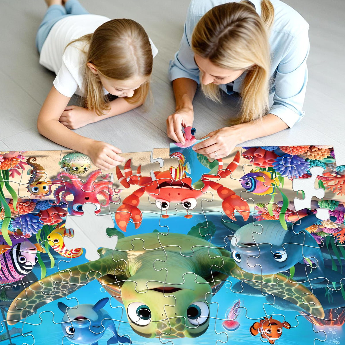 IFLOVE durable cardboard resists frequent play and wipes clean after adventures.