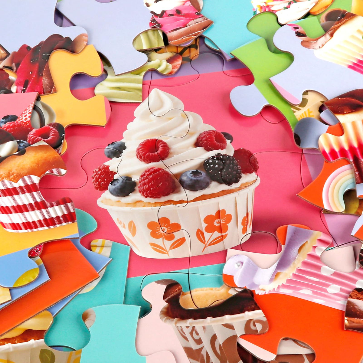 IFLOVE Jumbo Floor Puzzle family-time session fosters cooperation while solving together.