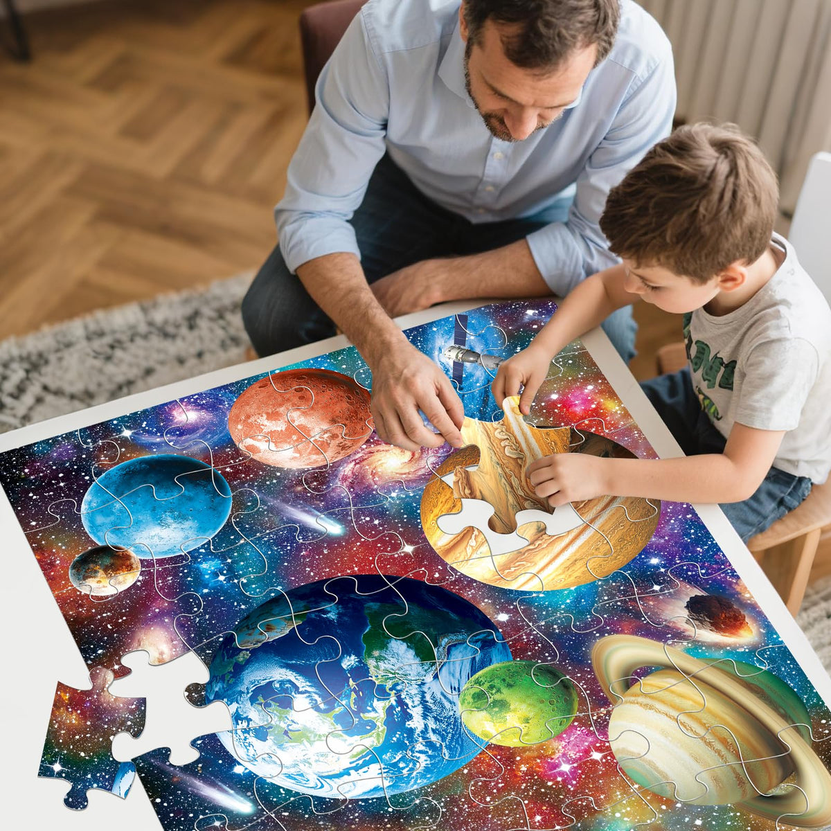 IFLOVE vivid solar-system pieces highlight planets and space-themed exploration