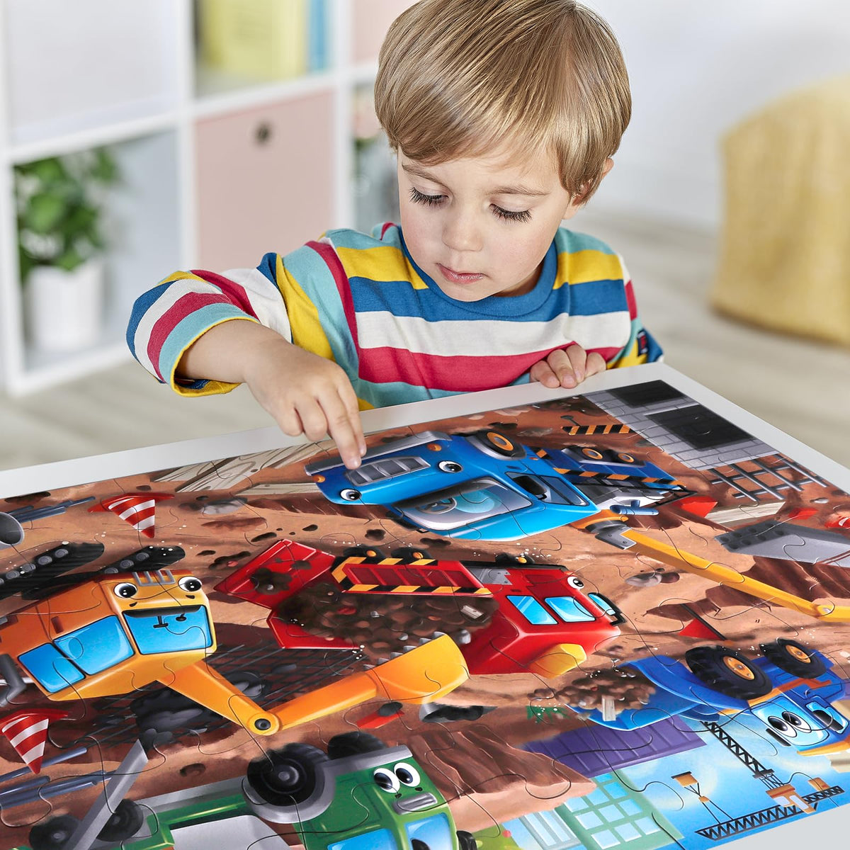 IFLOVE jumbo size puzzle supports family bonding during group play