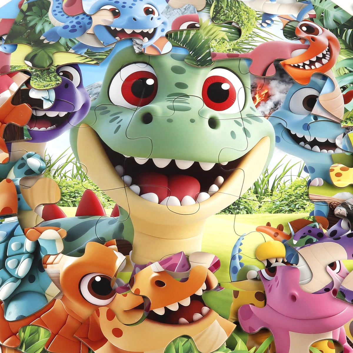 IFLOVE kids puzzle on table encourages collaborative problem solving and playtime.