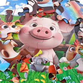 IFLOVE large-piece puzzle designed for educational, kid-friendly learning