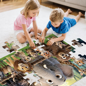 IFLOVE wildlife puzzle promotes problem-solving through completion