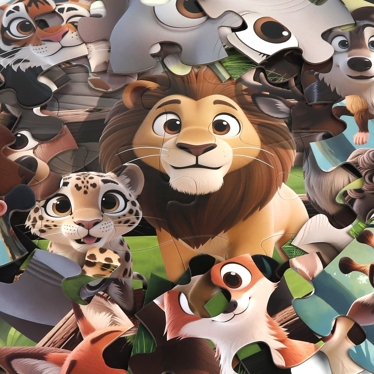 IFLOVE puzzle invites kids to cooperate during a shared learning moment