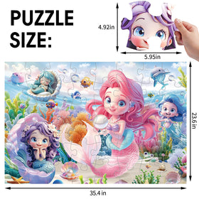 IFLOVE underwater scene puzzle with colorful ocean imagery sparks imagination