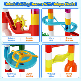 Ifollower colored pieces kit, adds vibrant visuals to stimulate creative play.