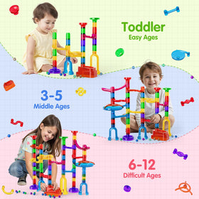 Ifollower Marble Run encourages teamwork during shared construction