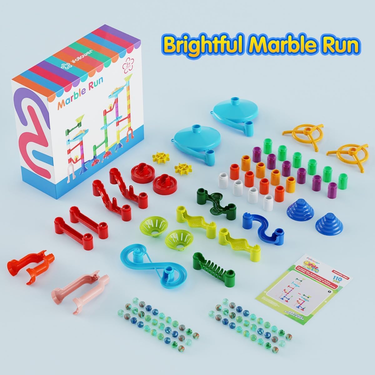 Ifollower safe ABS plastic, durable parts with smooth edges for kid-friendly fun.