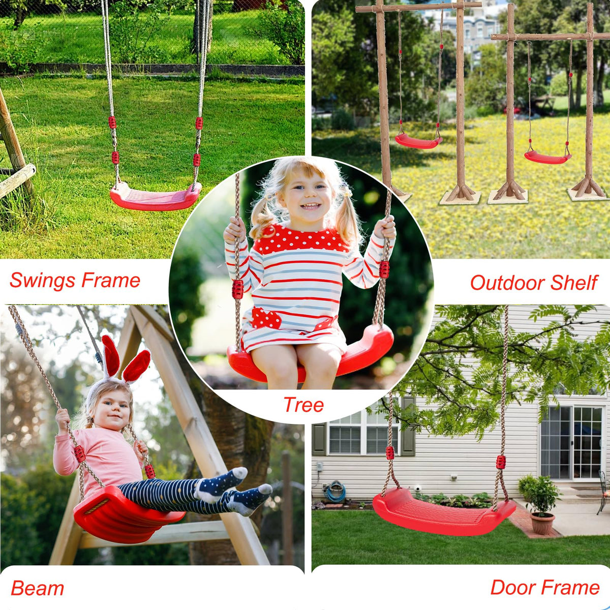 IFOYO pinch-free, coated chains for safer play