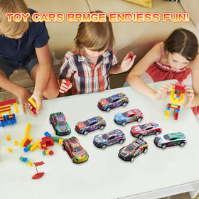 iFunLong pull back cars easy no-battery use for kids.