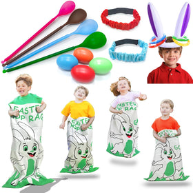 igeekid bunny sack race bags for kids and adults ready for outdoor fun