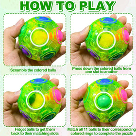 iGeeKid jumbo eggs ideal for Easter basket fillers and party favors.