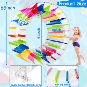 iGeeKid dual-race water wheel roller, two kids can race safely