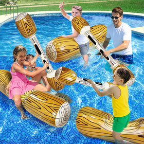 iGeeKid easy-inflate valve enables quick setup for spontaneous pool fun