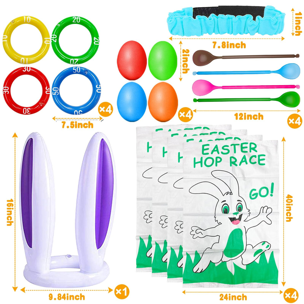 igeekid egg and spoon relay set with colorful spoons for balanced play