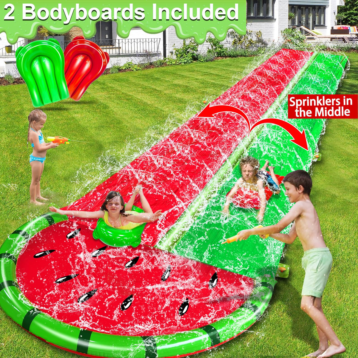 iGeeKid ground stakes ensure a sturdy lawn installation