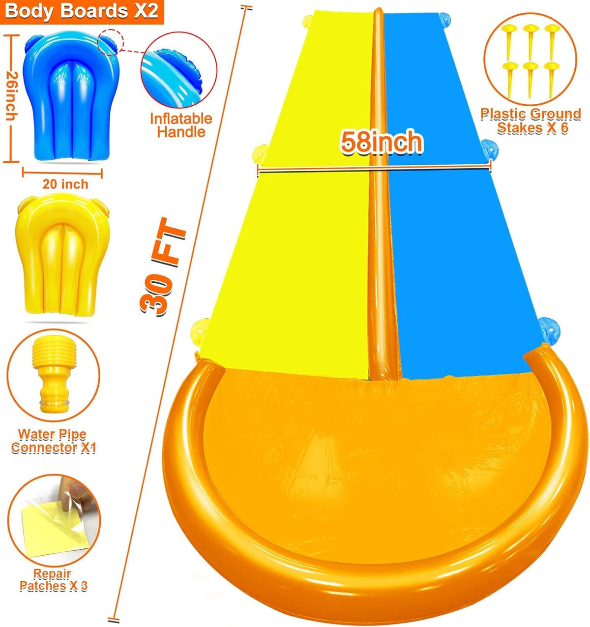 iGeeKid headrails provide safety during slide play