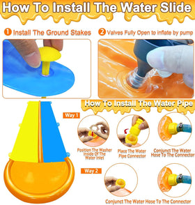 iGeeKid inflatable boards set of 2 for extra splash battles
