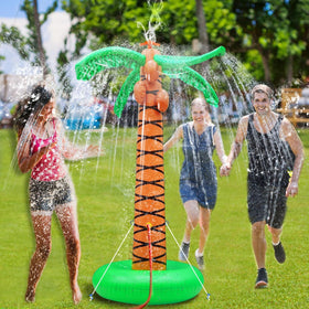 iGeeKid spray design provides fun water play and cooling moments.