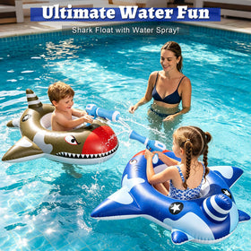 iGeeKid pool float safety seat keeps little swimmers steady.