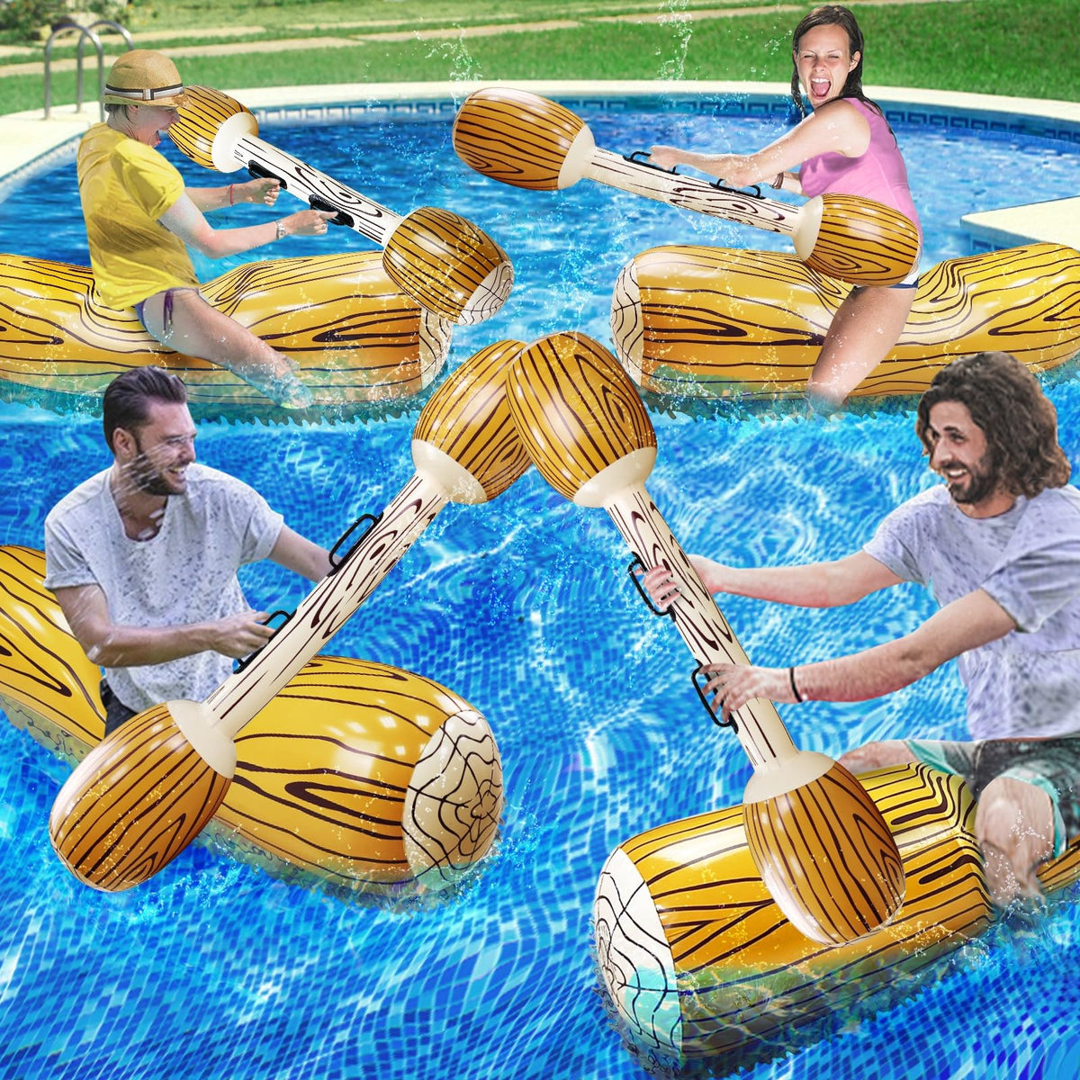 iGeeKid portable lightweight pool toy ready for beach or lake trips