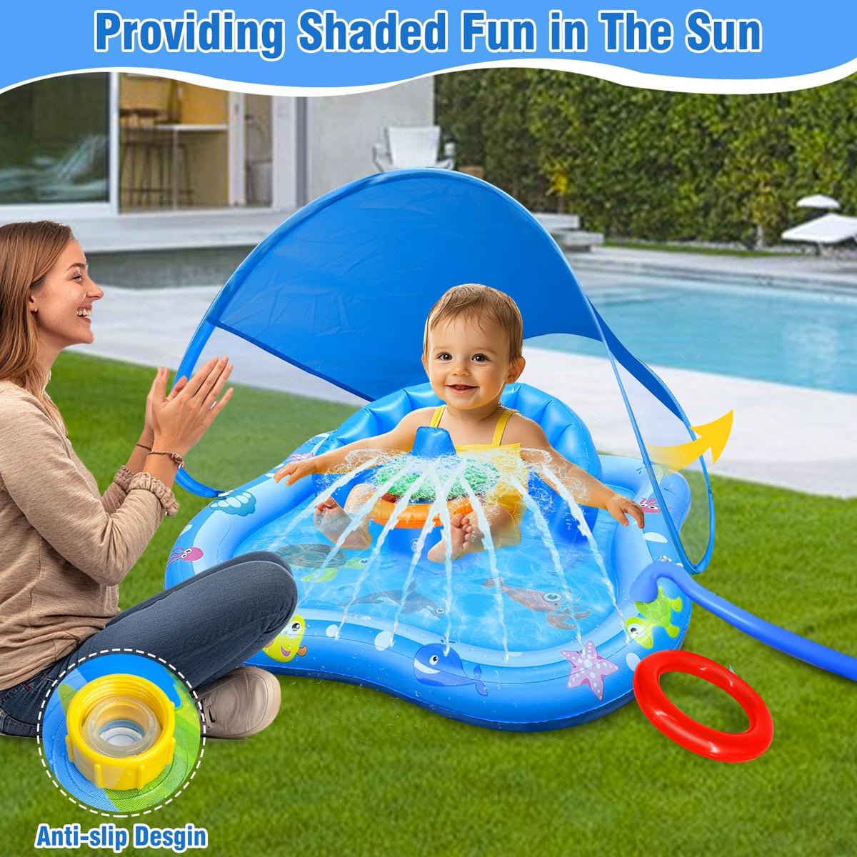 iGeeKid stackable rings tower enhances baby's dexterity