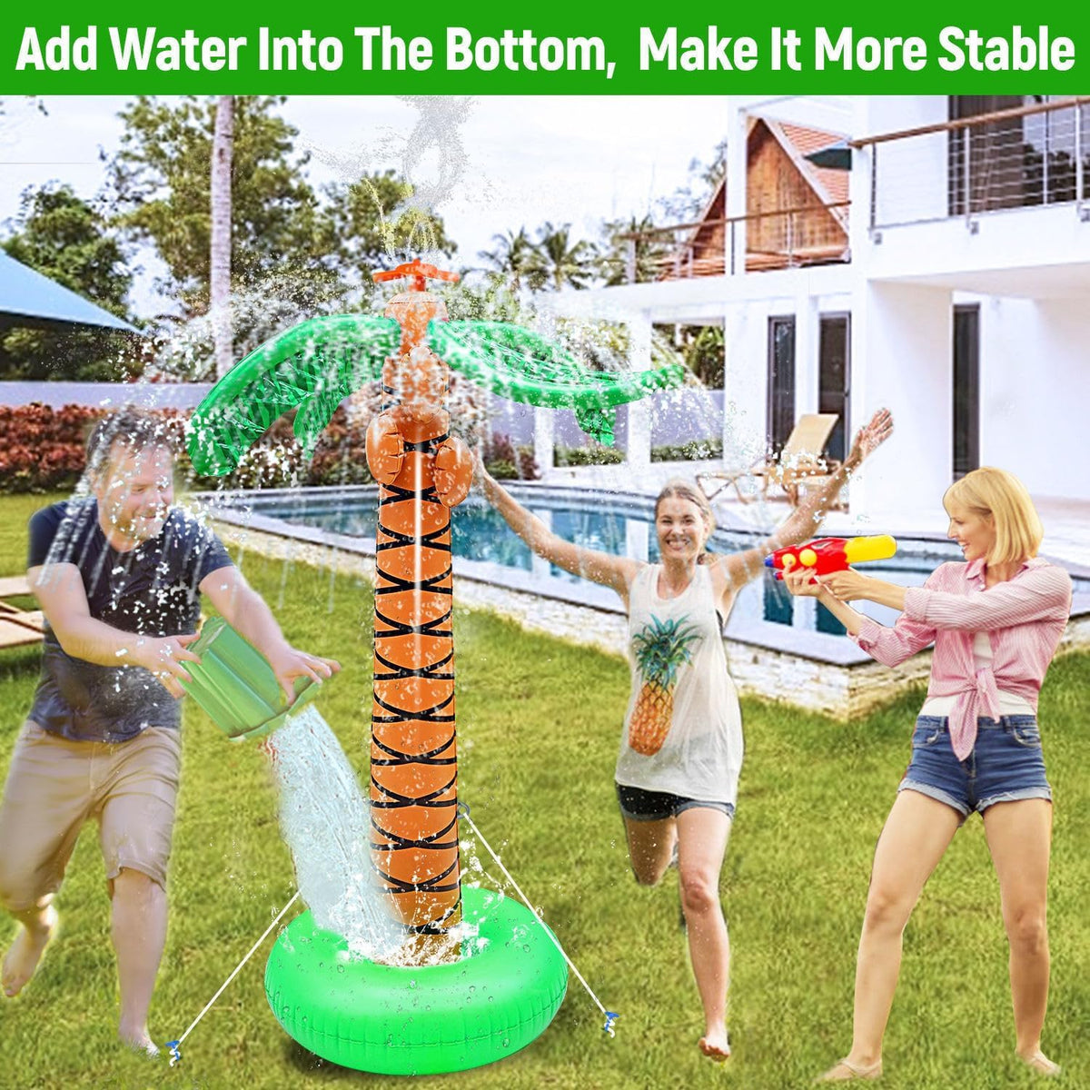 iGeeKid thick PVC material offers durable reuse for summer adventures.