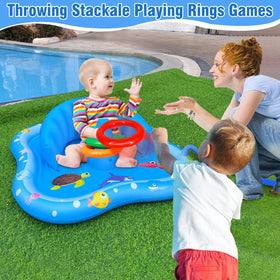 iGeeKid sprinkler feature delivers playful backyard splash