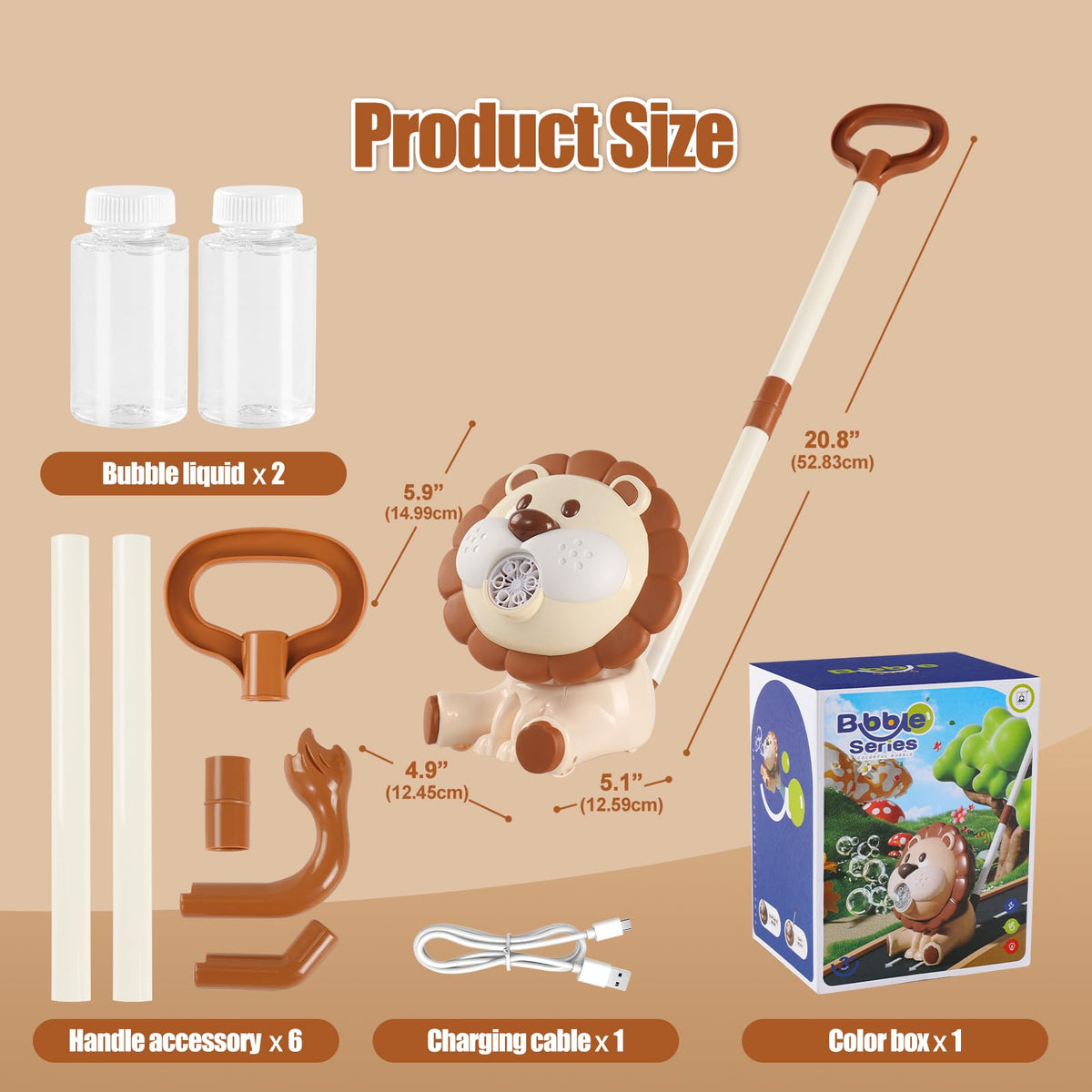 IGINOA Child safe ABS plastic construction for durable play.
