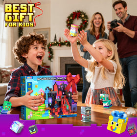 IGIVI magnetic building kit in action for school and home learning