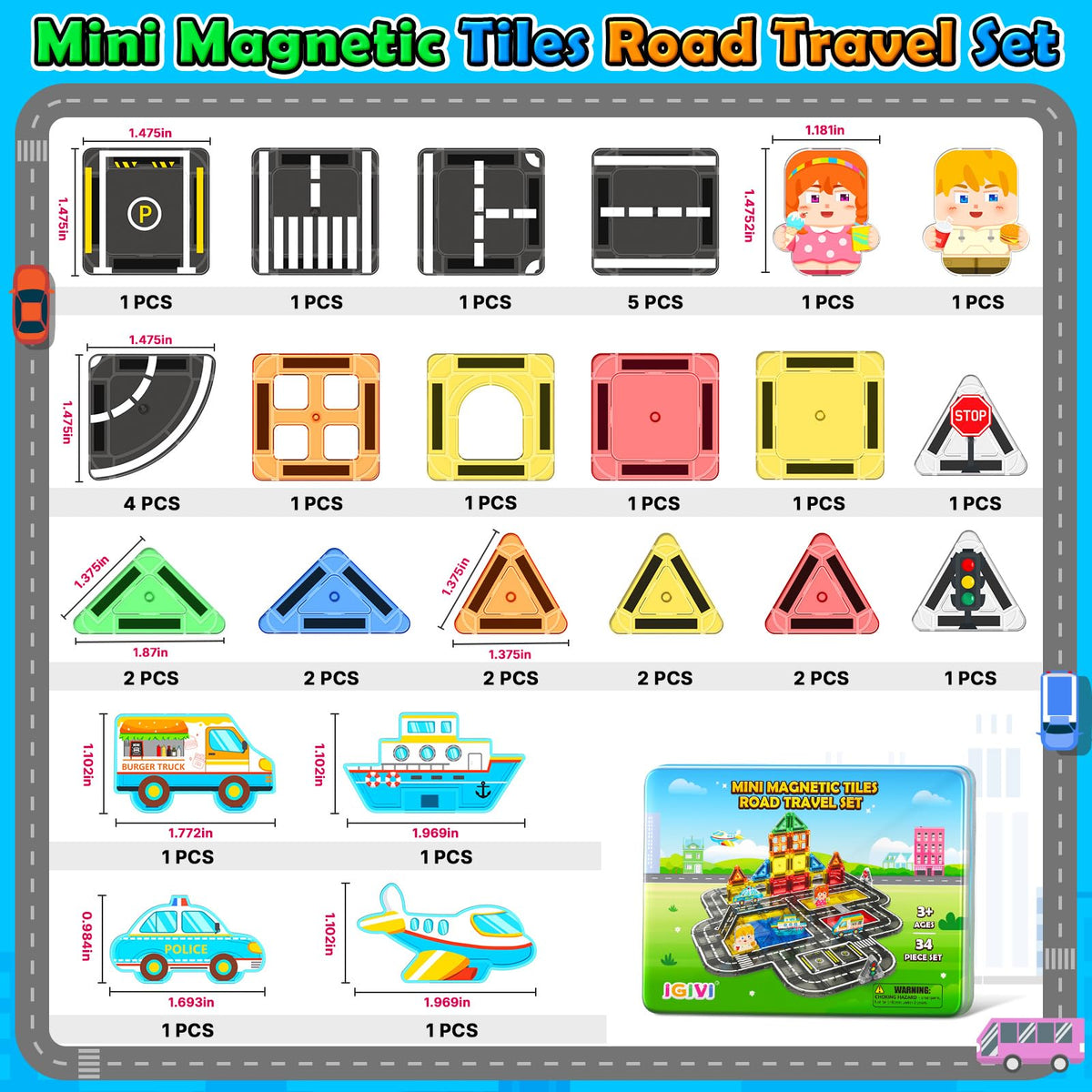 IGIVI gift-ready travel set suited for Easter baskets and birthdays.