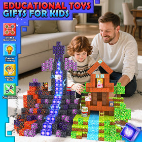 IGIVI Build Mine princesses and knights scene for imaginative role play