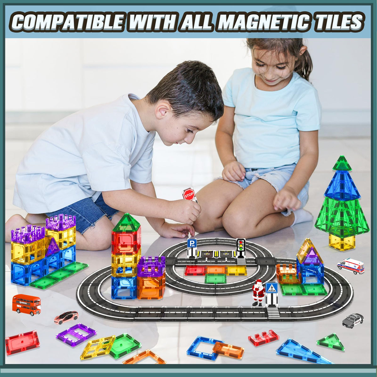 IGIVI road set made from premium materials for durable, safe play.