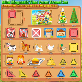 IGIVI mini-tile farm travel playtime setup invites quick, creative play breaks.