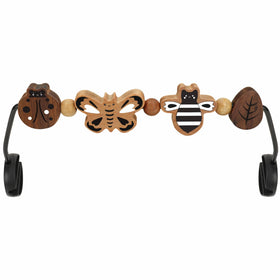 iGRATENS Baby Bjorn Bouncer Toy Bar with animal theme engages infants and supports early focus