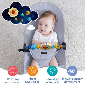 iGRATENS Beech wood toy bar offers warm safety and tactile exploration
