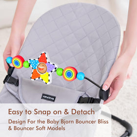 iGRATENS Toy Bar is safe for teething babies with non-toxic materials