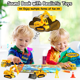 iGRATENS vivid construction site illustrations spark imagination during pretend play
