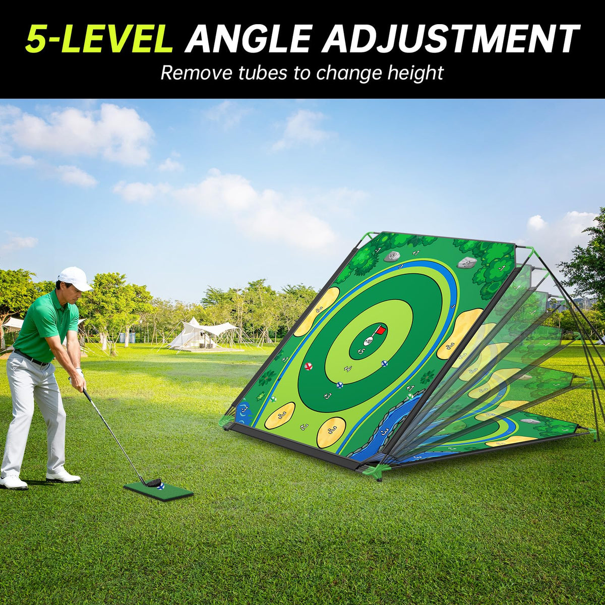 IGRL putter with adjustable grip for precise short-game training.
