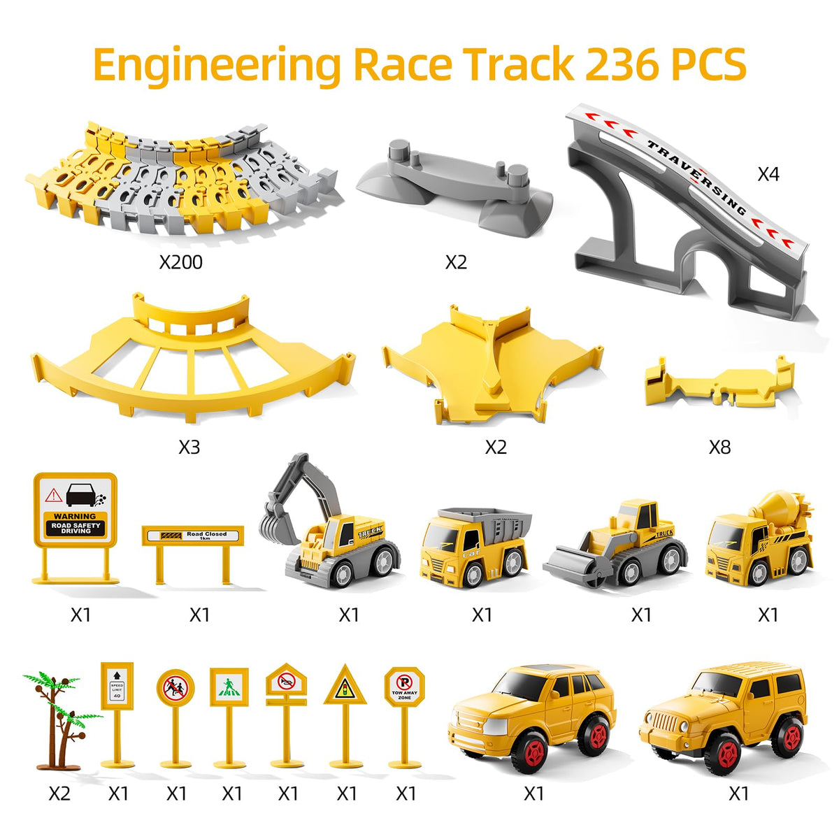 IHAHA Flexible Track Arcs and Y-Shapes support custom, engaging layouts.