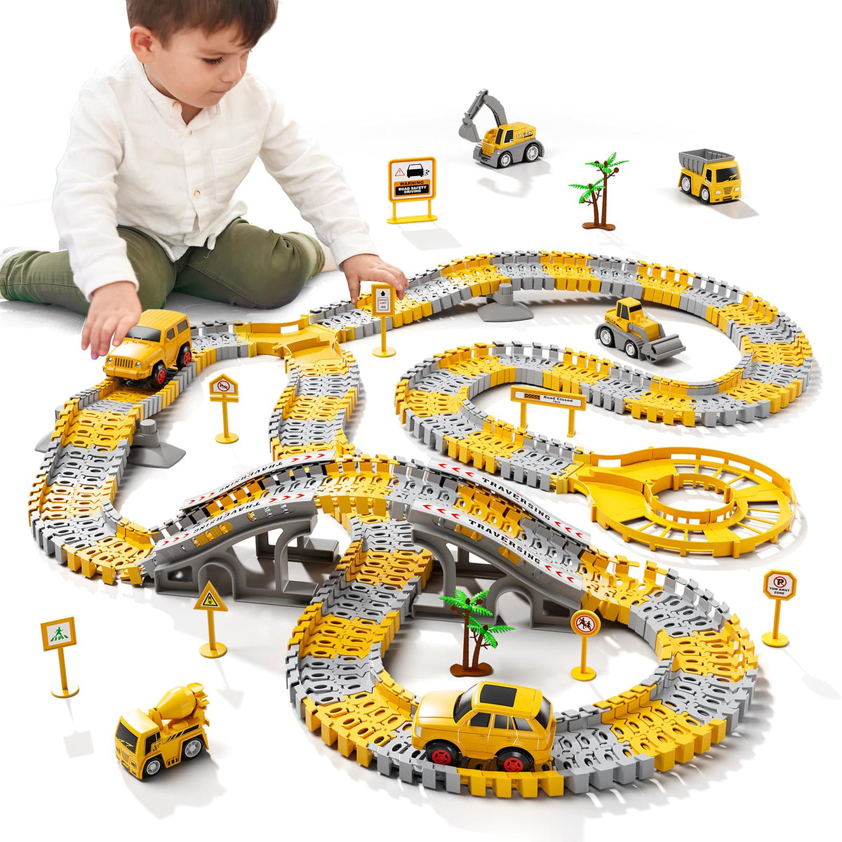 IHAHA Two Electric Race Cars enable quick, exciting on-track races and coordination practice.