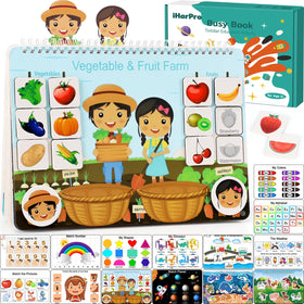 iHarPro Montessori Busy Book cover ready for independent learning