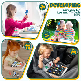 iHarPro Busy Book storage box supports travel and organized learning