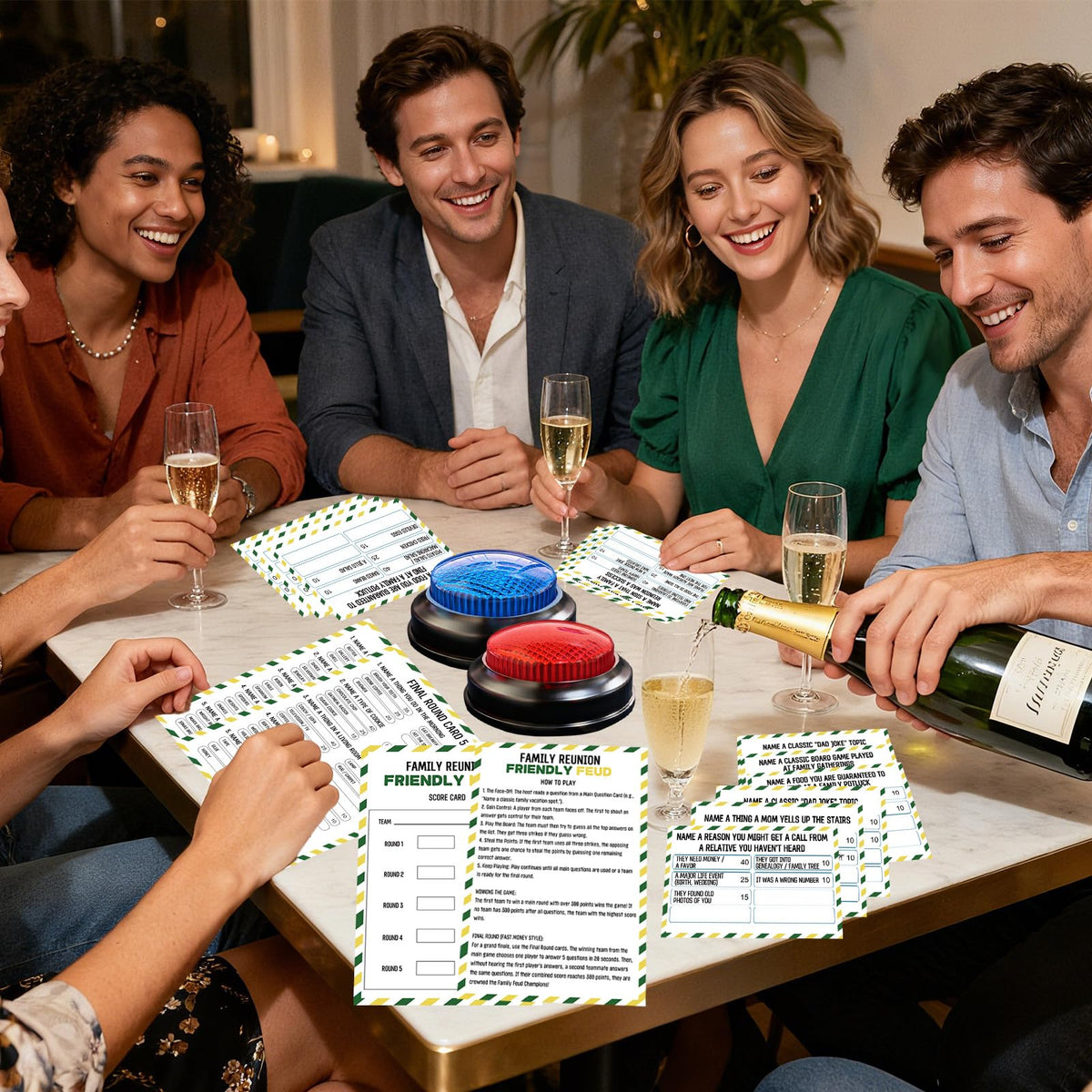 IIDEA fade-resistant print on durable game cards