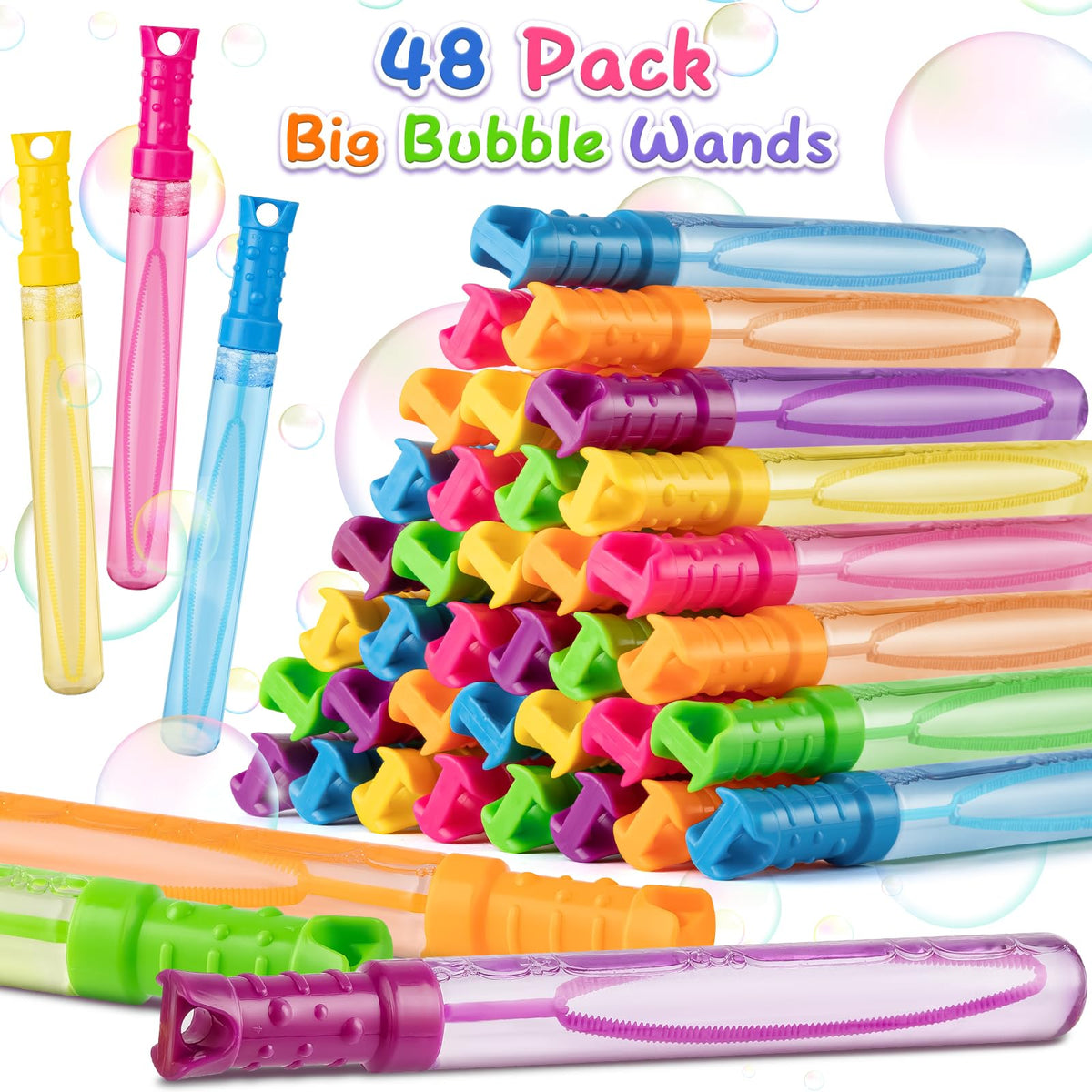 IJIGU bubble wands 8.77 inches long for easy handling